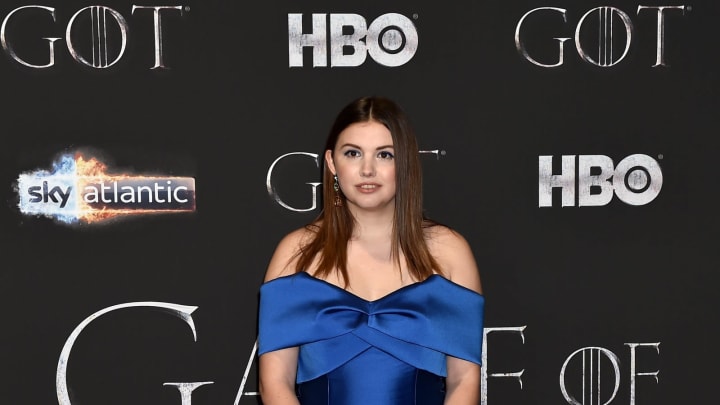 BELFAST, NORTHERN IRELAND – APRIL 12: Hannah Murray attends the “Game of Thrones” Season 8 screening at the Waterfront Hall on April 12, 2019 in Belfast, Northern Ireland. (Photo by Charles McQuillan/Getty Images)
