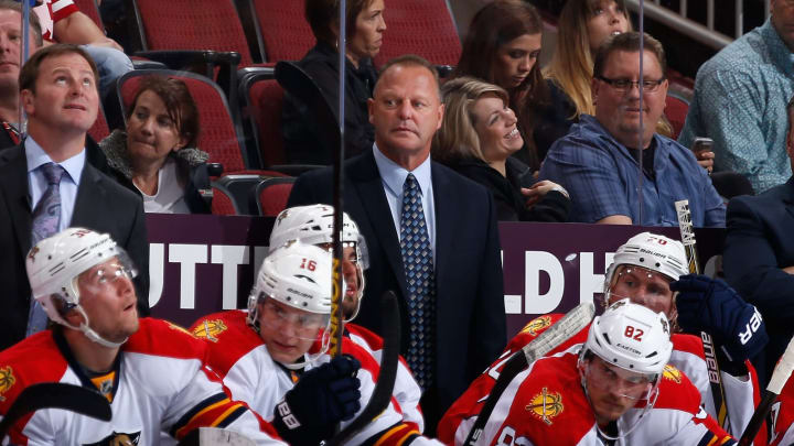 Head coach Gerard Gallant of the Florida Panthers (Photo by Christian Petersen/Getty Images)
