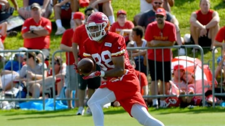 Kansas City Chiefs tight end Ross Travis