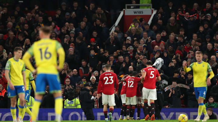 Fred of Manchester United (Photo by Matthew Ashton - AMA/Getty Images)