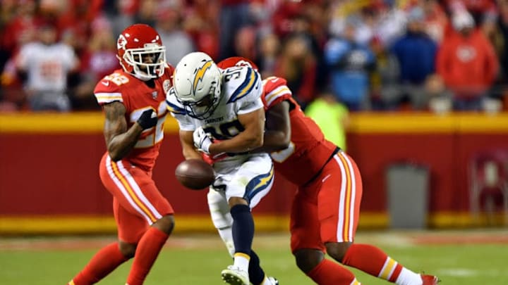 KANSAS CITY, MO - DECEMBER 16: Cornerback Marcus Peters KANSAS CITY, MO - DECEMBER 16: Cornerback Marcus Peters