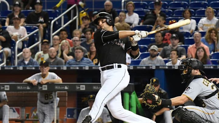 MIAMI, FL - APRIL 29: Martin Prado MIAMI, FL - APRIL 29: Martin Prado