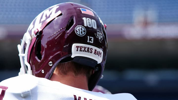 Haynes King, Texas A&M football Mandatory Credit: Ron Chenoy-USA TODAY Sports Haynes King, Texas A&M football Mandatory Credit: Ron Chenoy-USA TODAY Sports