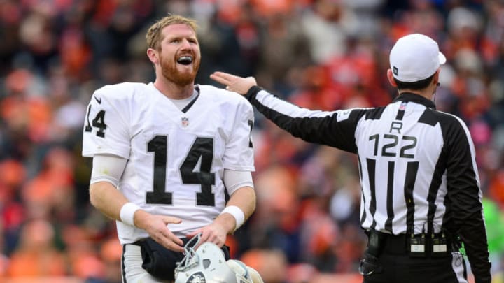 DENVER, CO - JANUARY 1: Quarterback Matt McGloin