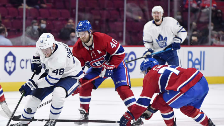 Sep 27, 2021; Montreal, Quebec, CAN; Montreal Canadiens. Mandatory Credit: Eric Bolte-USA TODAY Sports