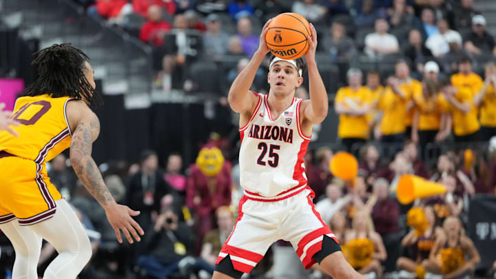 NCAA Basketball Arizona Wildcats guard Kerr Kriisa Stephen R. Sylvanie-USA TODAY Sports