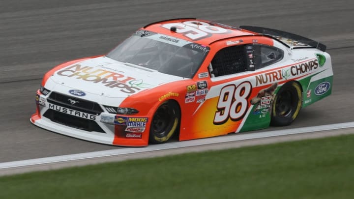 KANSAS CITY, KS - OCTOBER 19: Chase Briscoe, driver of the #98 Nutri Chomps Ford (Photo by Matt Sullivan/Getty Images)