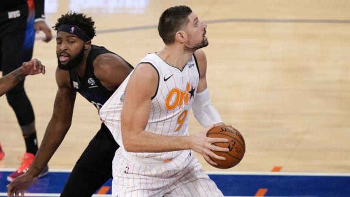 Nikola Vucevic is building his All-Star credentials, but the Orlando Magic are sinking down the standings as the second quarter begins. Mandatory Credit: Kathy Willens/Pool Photo-USA TODAY Sports