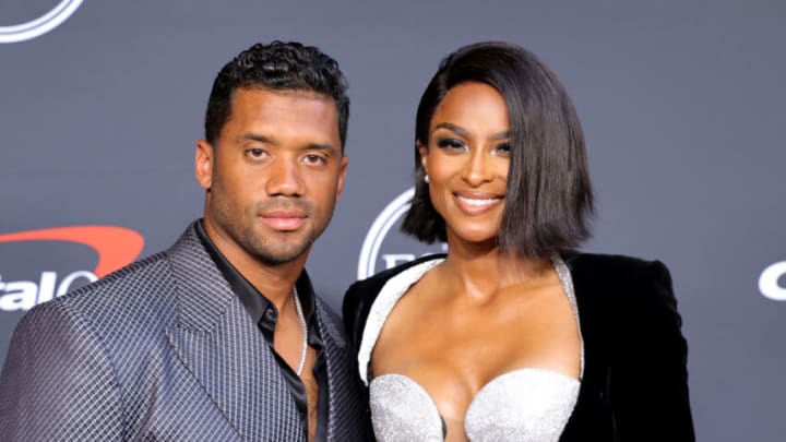 Russell Wilson and Ciara attend the 2022 ESPYs. (Momodu Mansaray/WireImage)
