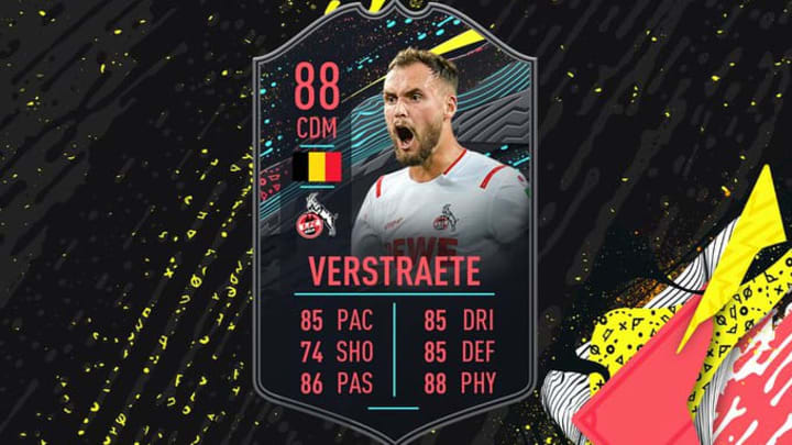 The upgraded Milestone Birger Verstraete was released Saturday during FIFA 20 Winter Refresh