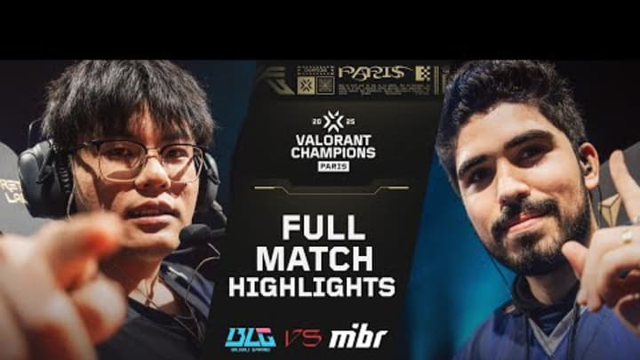 BLG vs. MIBR | MATCH HIGHLIGHTS | VALORANT Champions Paris 2025 - Group Stage