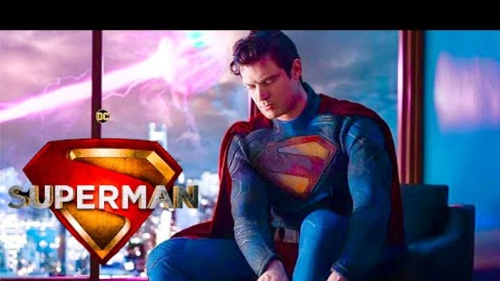 BREAKING First Look at Full Superman Suit Work By David Corenswet in James Gunn’s Superman Movie