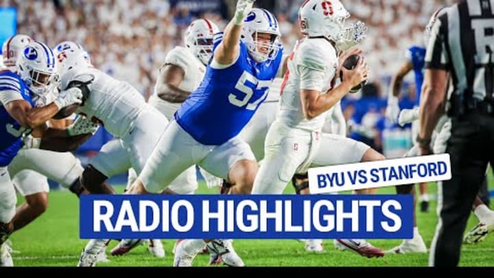 BYU vs Stanford || RADIO HIGHLIGHTS || BYU FOOTBALL
