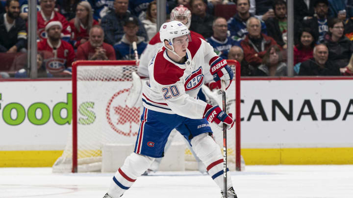 VANCOUVER, BC – DECEMBER 17: Cale Fleury (Photo by Rich Lam/Getty Images)