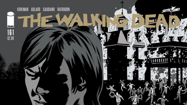 The Walking Dead 161 cover - Image Comics and Skybound Entertainment