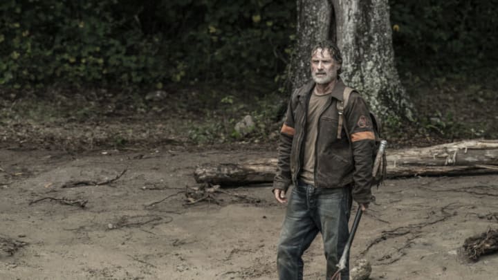 Andrew Lincoln as Rick Grimes - The Walking Dead _ Season 11, Episode 24 - Photo Credit: Curtis Bonds Baker/AMC