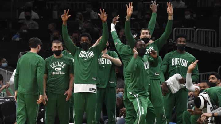 The Boston Celtics Mandatory Credit: Bob DeChiara-USA TODAY Sports
