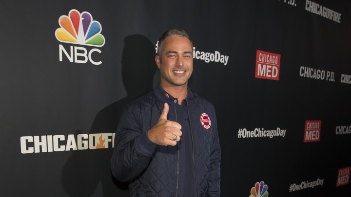 CHICAGO, IL – OCTOBER 07: Chicago Fire’s Taylor Kinney during NBC’s 5th Annual Chicago Press Day at Lagunitas Brewing Company on October 7, 2019 in Chicago, Illinois. (Photo by Barry Brecheisen/Getty Images)