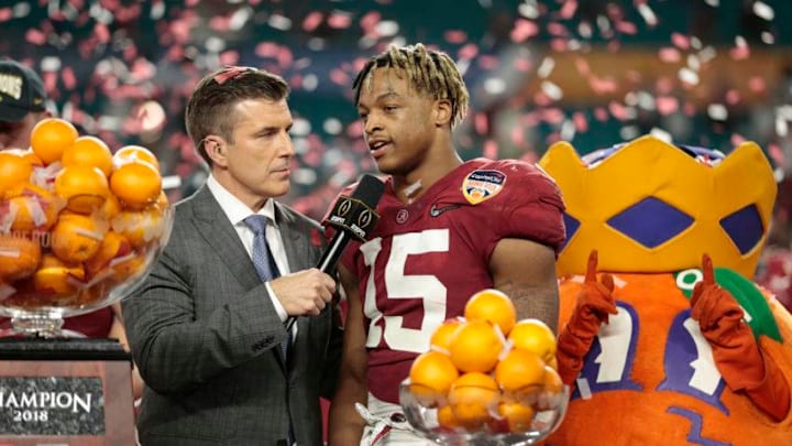 Xavier McKinney, Alabama Crimson Tide. (Photo by Joel Auerbach/Getty Images)