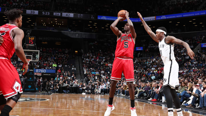 BROOKLYN, NY – APRIL 8: Bobby Portis. (Photo by Nathaniel S. Butler/NBAE via Getty Images)