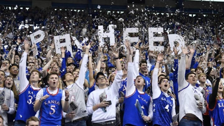 Kansas Jayhawks. (Photo by Ed Zurga/Getty Images)