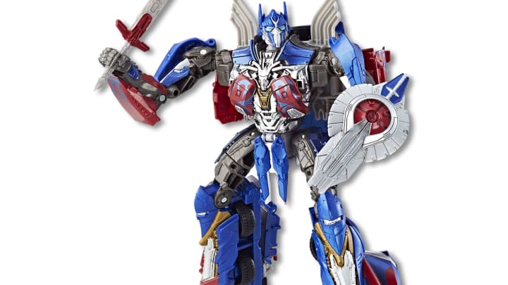 Transformers the last knight voyager class hot sale optimus prime