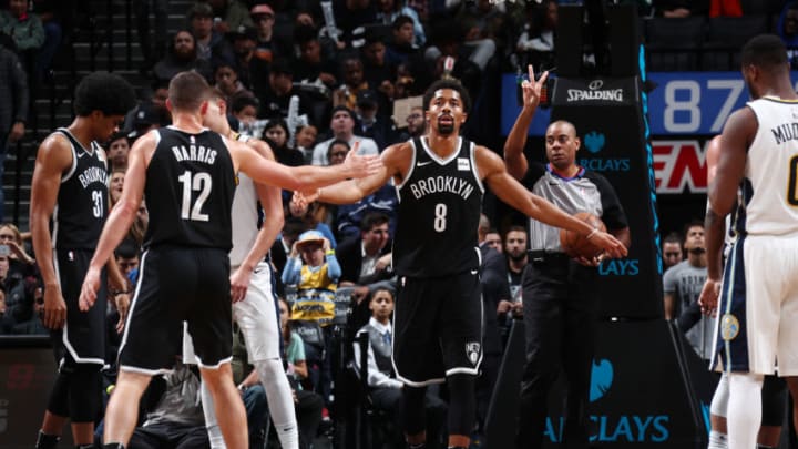 BROOKLYN, NY - OCTOBER 29: Spencer Dinwiddie