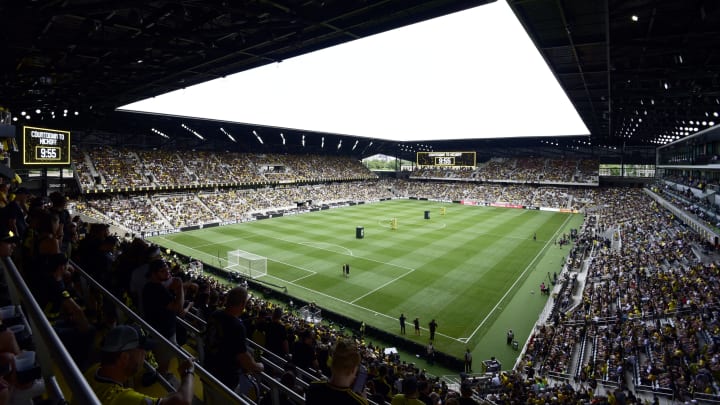 COLUMBUS, OHIO – JULY 03: A general view prior to the inaugural game at Lower.com Field between the Columbus Crew and New England Revolution on July 03, 2021 in Columbus, Ohio. (Photo by Emilee Chinn/Getty Images)