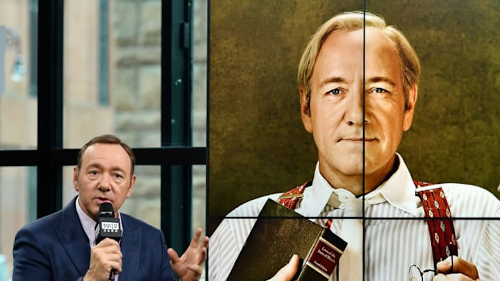 NEW YORK, NY - MAY 24: Kevin Spacey visits the Build Series to discuss his new play 'Clarence Darrow' at Build Studio on May 24, 2017 in New York City. (Photo by Dia Dipasupil/Getty Images)