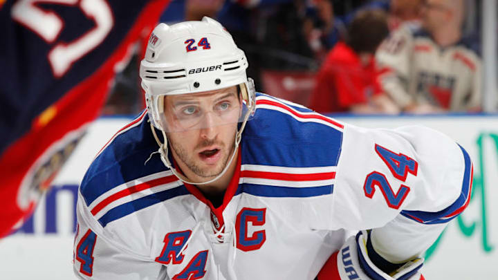 Ryan Callahan #24 of the New York Rangers . (Photo by Joel Auerbach/Getty Images)