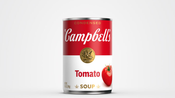 Campbell's new label, photo provided by Campbell's