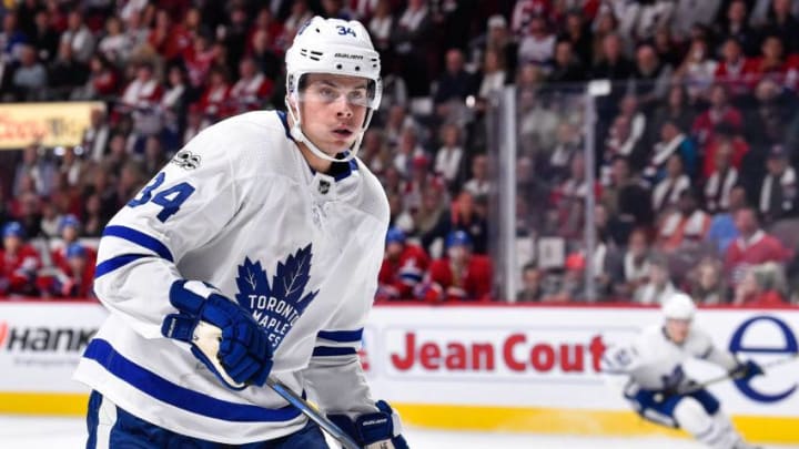 MONTREAL, QC - OCTOBER 14: Auston Matthews