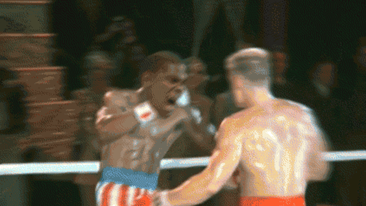 'Rocky IV' GIF Sums Up First 2 Games of Thunder-Spurs Western Conference Finals
