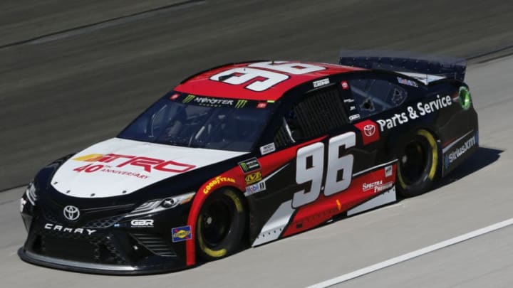 FORT WORTH, TEXAS - NOVEMBER 01: Parker Kligerman, driver of the #96 TRD 40th Anniversary Toyota, practices for the Monster Energy NASCAR Cup Series AAA Texas 500 at Texas Motor Speedway on November 01, 2019 in Fort Worth, Texas. (Photo by Jonathan Ferrey/Getty Images)