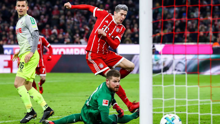 MUNICH, GERMANY - DECEMBER 13: Robert Lewandowski