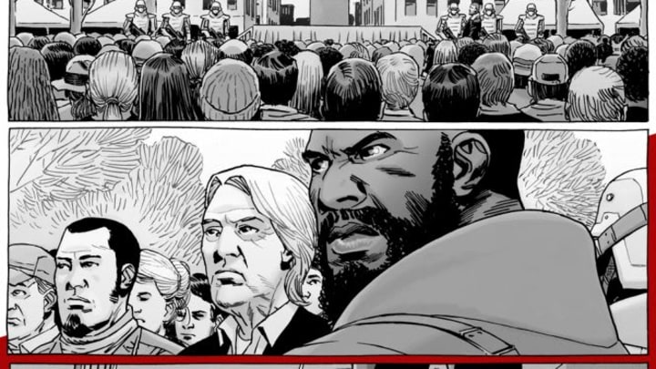 The Walking Dead issue 187 preview panels - Image Comics and Skybound