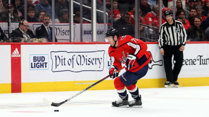 Travis Boyd, Washington Capitals (Photo by Rob Carr/Getty Images)
