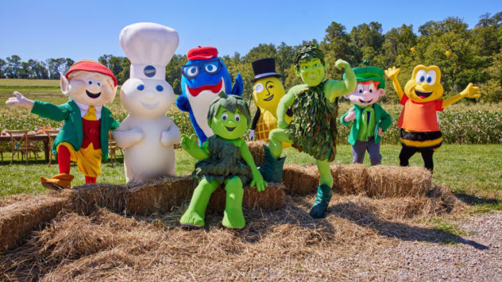 Food Mascots celebrate Friendsgiving, photo provided by Green Giant
