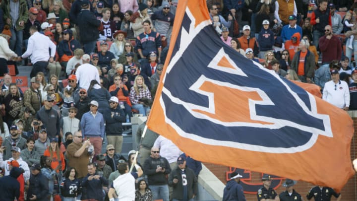 Auburn football fans don't want to hear negative predictions about the 2022 season. (Photo by Michael Chang/Getty Images)