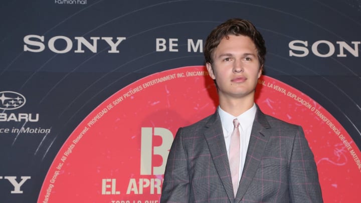 MEXICO CITY, MEXICO – JULY 26: Actor Ansel Elgort attends the “Baby Driver” Mexico City premier at Cinemex Antara Polanco on July 26, 2017 in Mexico City, Mexico. (Photo by Victor Chavez/Getty Images)
