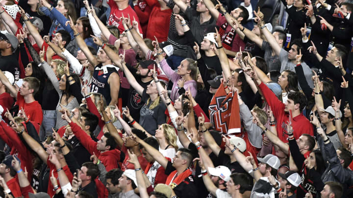 Texas Tech Red Raiders fans cheer on their team (Photo by Hannah Foslien/Getty Images)
