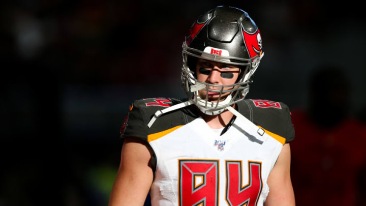Cameron Brate, Tampa Bay Buccaneers,(Photo by Carmen Mandato/Getty Images)