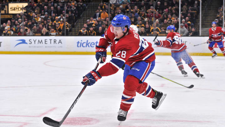 BOSTON, MA - JANUARY 14: Montreal Canadiens Defenceman 