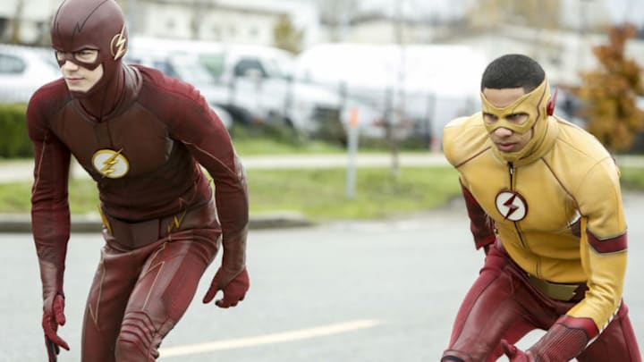The Flash -- " Untouchable" -- FLA312b_0041b.jpg -- Pictured (L-R): Grant Gustin as The Flash and Keiynan Lonsdale as Kid Flash -- Photo: Bettina Strauss/The CW -- ÃÂ© 2017 The CW Network, LLC. All rights reserved.