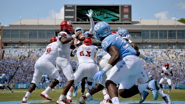 CHAPEL HILL, NC - SEPTEMBER 09: Lamar Jackson