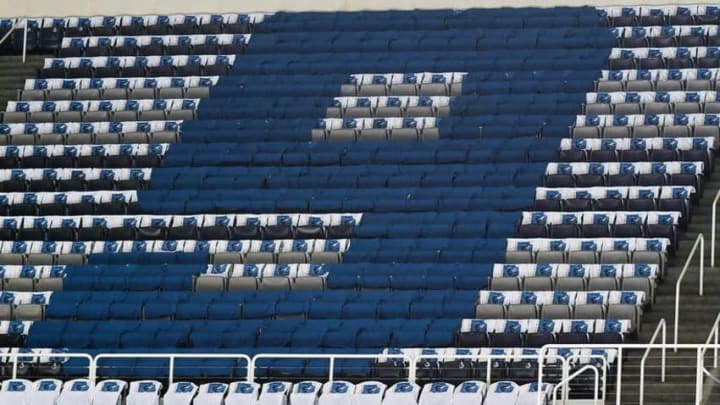 June 12, 2016; San Jose, CA, USA; Shirts in the pattern of number nine in tribute to Gordie Howe (not pictured) before game six of the 2016 Stanley Cup Final between the San Jose Sharks and Pittsburgh Penguins at SAP Center at San Jose. Mandatory Credit: Gary A. Vasquez-USA TODAY Sports