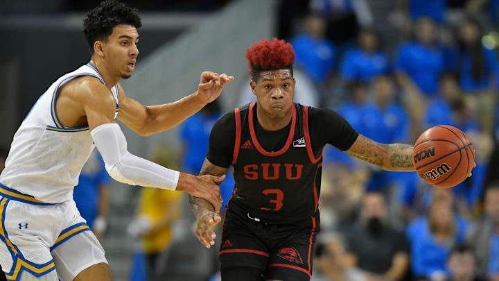 Big Sky Basketball John Knight III Southern Utah Thunderbirds (Photo by John McCoy/Getty Images)