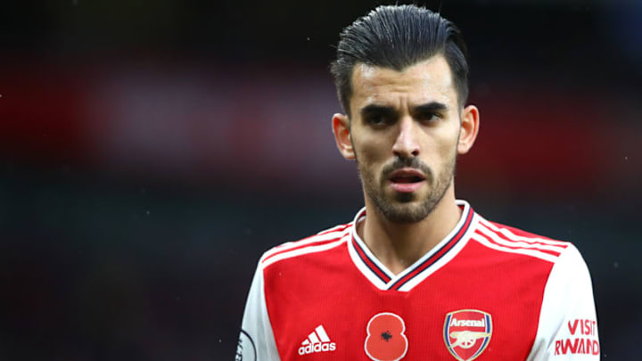 LONDON, ENGLAND - NOVEMBER 02: Dani Ceballos of Arsenal during the Premier League match between Arsenal FC and Wolverhampton Wanderers at Emirates Stadium on November 02, 2019 in London, United Kingdom. (Photo by Chloe Knott - Danehouse/Getty Images)