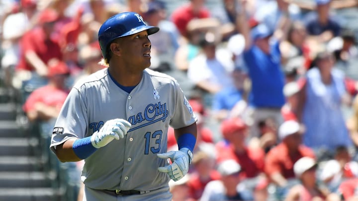 Kansas City Royals catcher Salvador Perez (13) – Mandatory Credit: Richard Mackson-USA TODAY Sports