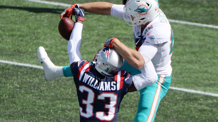 New England Patriots JoeJuan Williams (Photo by Kathryn Riley/Getty Images)